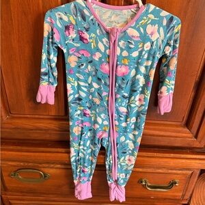 Floral Kids One Piece